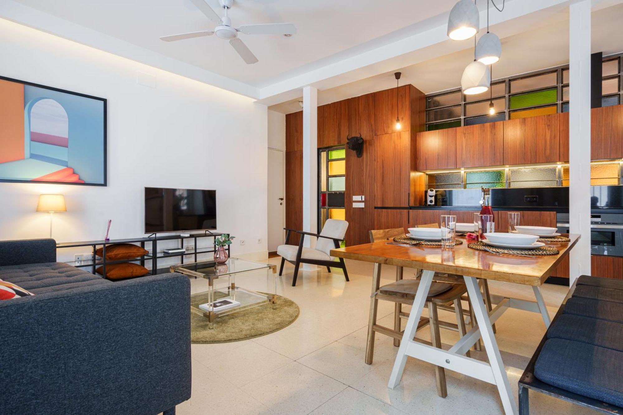 Cozy Loft Embajadores, 2Rooms 2Bathrooms Madrid Bagian luar foto